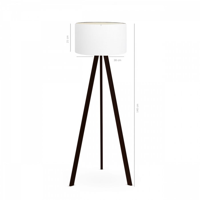 Opviq Lámpara de Pie AYD-2806 Blanca Opviq Lámpara de Pie AYD-2806 Blanca